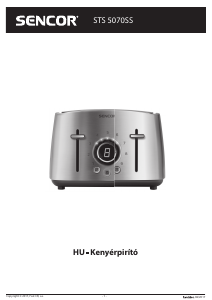 Használati útmutató Sencor STS 5070SS Kenyérpirító