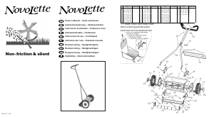 Manual Jonsered LM 2040 HF NovoLette Lawn Mower