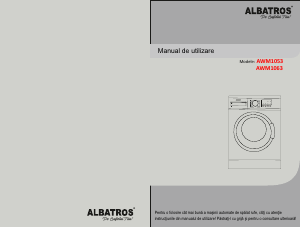 Manual Albatros AWM1053 Mașină de spălat