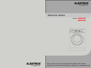 Manual Albatros AWM1063 Mașină de spălat