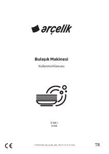 Kullanım kılavuzu Arçelik 6166 I Bulaşık makinesi