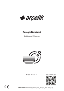 Kullanım kılavuzu Arçelik 6133 S Bulaşık makinesi