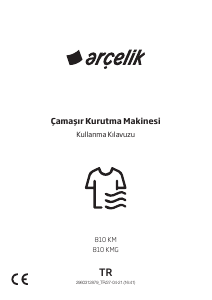 Kullanım kılavuzu Arçelik 810 KMG Kurutma makinesi