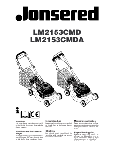 Brugsanvisning Jonsered LM 2153 CMD Plæneklipper