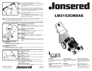 Manual Jonsered LM 2153 CMDAE Corta-relvas