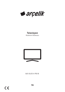 Kullanım kılavuzu Arçelik A65 OLED A 950 B OLED televizyon