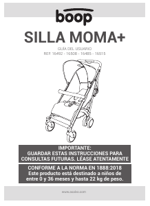Manual Boop 16485 Moma+ Stroller