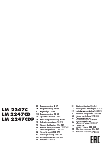 Manuale Jonsered LM 2247 CDP Rasaerba