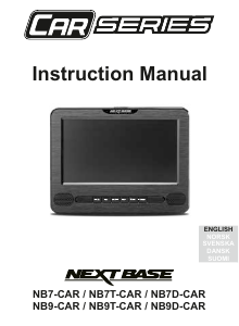 Manual NextBase NB9-CAR DVD Player