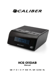 Bedienungsanleitung Caliber HCG011DAB Uhrenradio