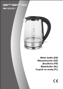 Handleiding Emerio WK-123132.1 Waterkoker