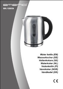 Bruksanvisning Emerio WK-108054 Vannkoker