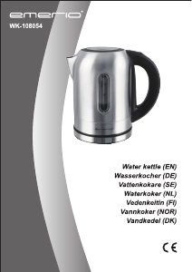 Handleiding Emerio WK-108054 Waterkoker