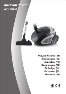 Manual Emerio VE-109959.14 Vacuum Cleaner