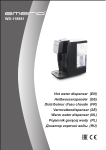 Handleiding Emerio WD-118981 Waterdispenser