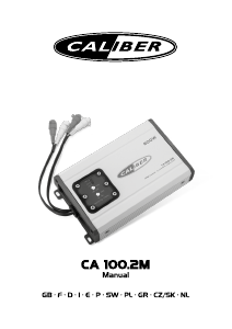 Εγχειρίδιο Caliber CA100.2M Ενισχυτής αυτοκινήτου