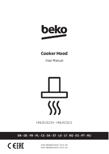 Manual BEKO HNU51311SH Cooker Hood