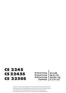 Brugsanvisning Jonsered CS 2245S Kædesav