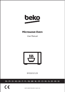 Priročnik BEKO BMGB 20212 B Mikrovalovna pečica