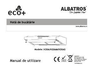Manual Albatros H20AM ECO+ Hotă
