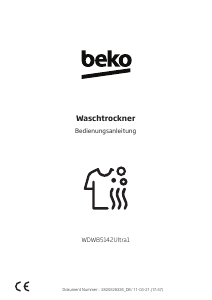 Bedienungsanleitung BEKO WDW85142Ultra1 Waschtrockner