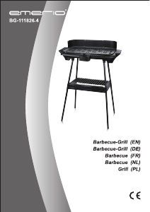Manual Emerio BG-111826.4 Barbecue