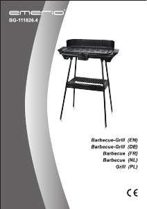 Bedienungsanleitung Emerio BG-111826.4 Barbecue