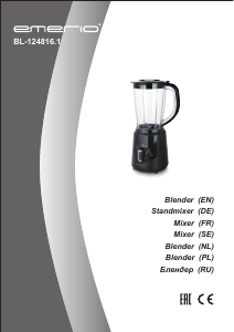 Handleiding Emerio BL-124816.1 Blender