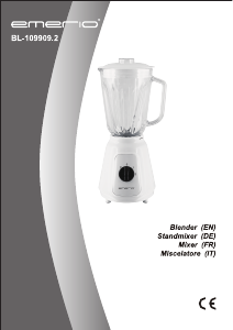 Handleiding Emerio BL-109909.2 Blender