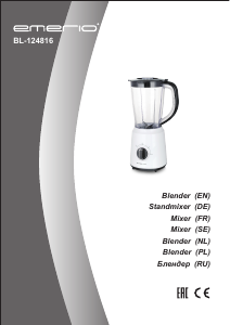 Handleiding Emerio BL-124816 Blender