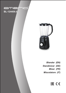 Handleiding Emerio BL-124459.5 Blender