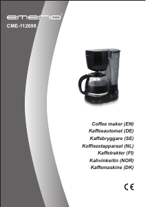 Manual Emerio CME-112698 Coffee Machine
