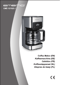 Bedienungsanleitung Emerio CME-121523.1 Kaffeemaschine