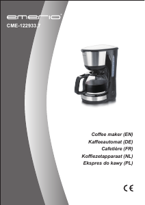Bedienungsanleitung Emerio CME-122933.7 Kaffeemaschine