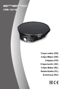 Manual Emerio CRM-122148 Crepe Maker