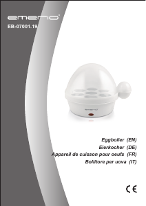 Manual Emerio EB-07001.19 Egg Cooker