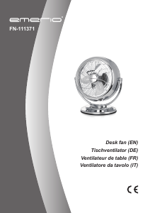 Handleiding Emerio FN-111371 Ventilator