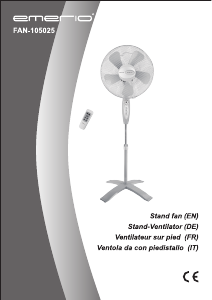 Manuale Emerio FAN-105025 Ventilatore