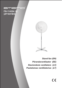 Kasutusjuhend Emerio FN-114204.10 Ventilaator