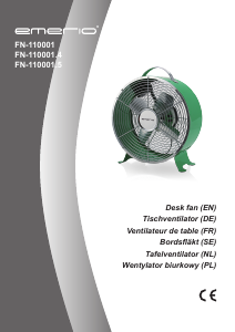 Bedienungsanleitung Emerio FN-110001.4 Ventilator