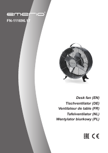 Handleiding Emerio FN-111696.17 Ventilator