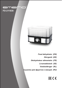 Manual Emerio FD-211838 Food Dehydrator