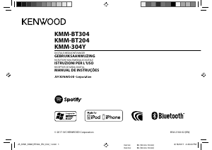 Manual Kenwood KMM-304Y Auto-rádio