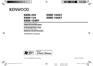 Manuale Kenwood KMM-104GY Autoradio