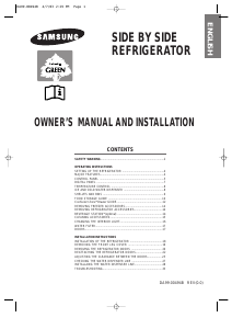 Handleiding Samsung RS21NNMS Koel-vries combinatie