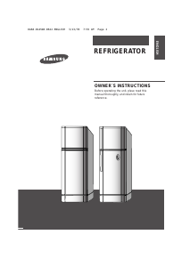 Manual Samsung RT21MGSS Fridge-Freezer