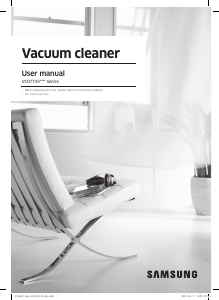 Manual Samsung VC07T353MHP Vacuum Cleaner