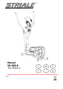 Manual de uso Striale SE-402-0 Bicicleta elíptica
