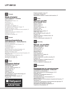 Mode d’emploi Hotpoint-Ariston LFF 8M132 EU Lave-vaisselle