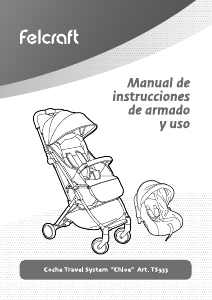 Manual de uso Felcraft TS933 Chloe Cochecito